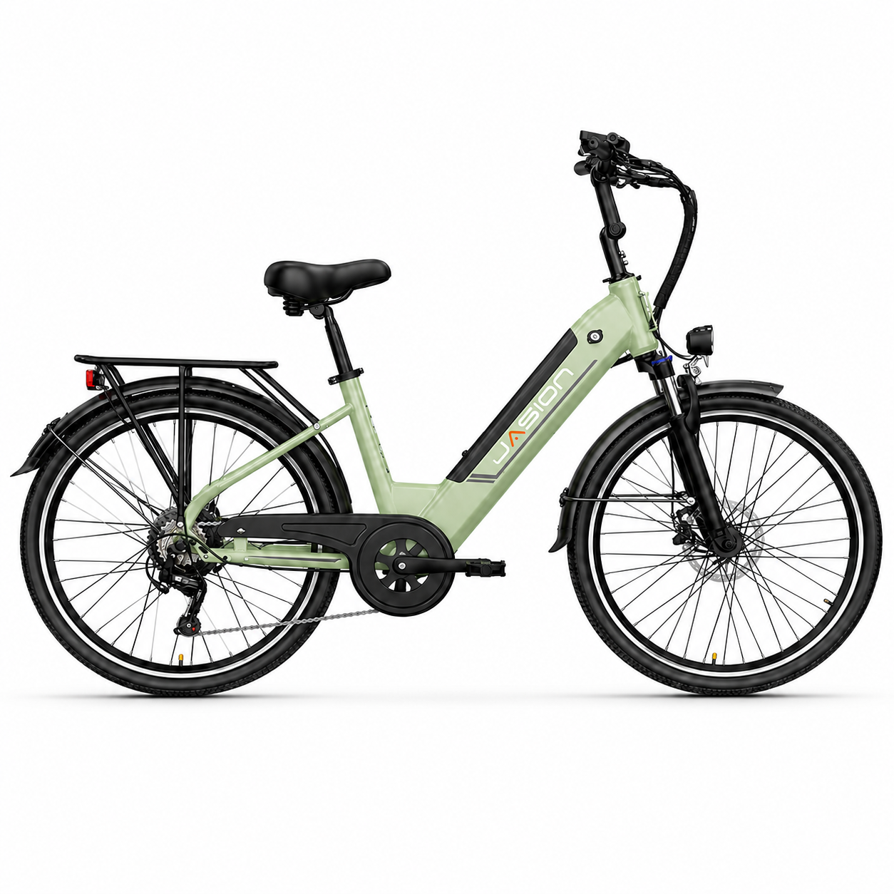 JASION EB5 Roamer ST Sage Green – Studio Side View