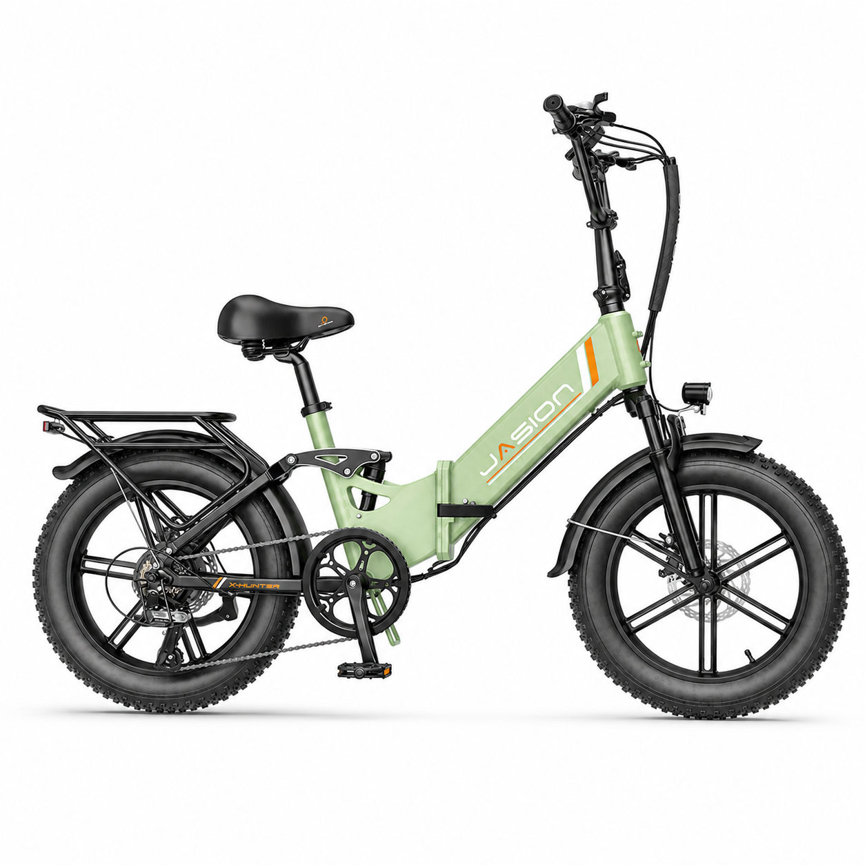 JASION X-Hunter ST Light Green – Studio Side View