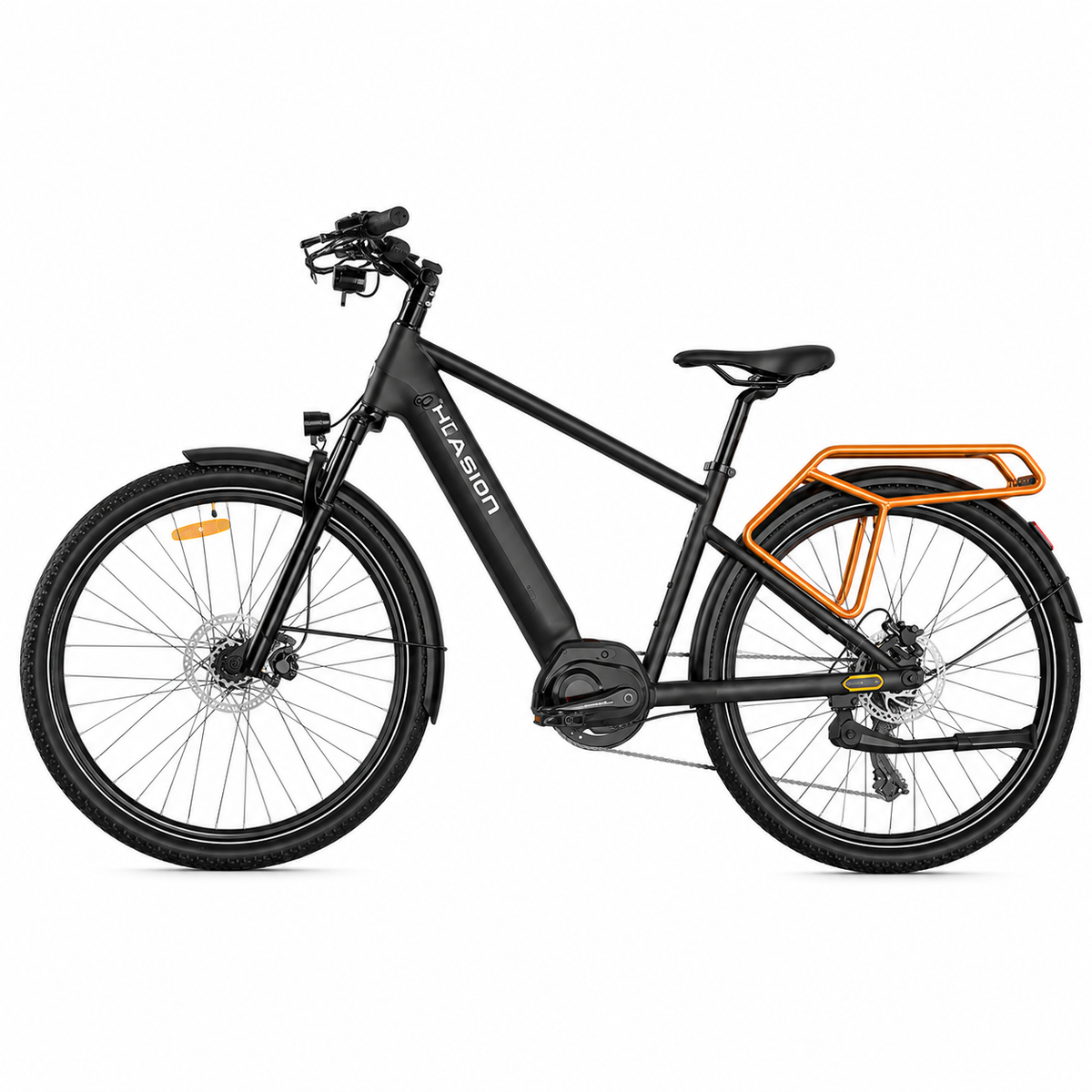 HEYBIKE Galaxy T Black – Studio Side View