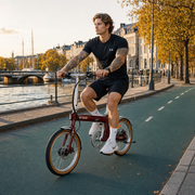 HEYBIKE Helio F Burgundy Red – Lifestyle 2