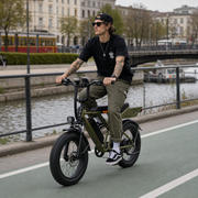 JASION RetroVolt Army Green – Lifestyle 2