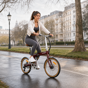 HEYBIKE Helio F Burgundy Red – Lifestyle 3