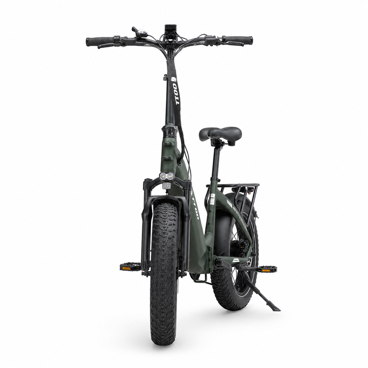 TTGO F6 Boost - Dark Green, side view