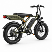 JASION RetroVolt Army Green – Studio Rear 45°