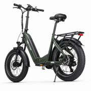 TTGO F6 Boost - Dark Green, 45° rear view