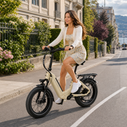 TTGO F6 Boost - Off White, 45° rear view