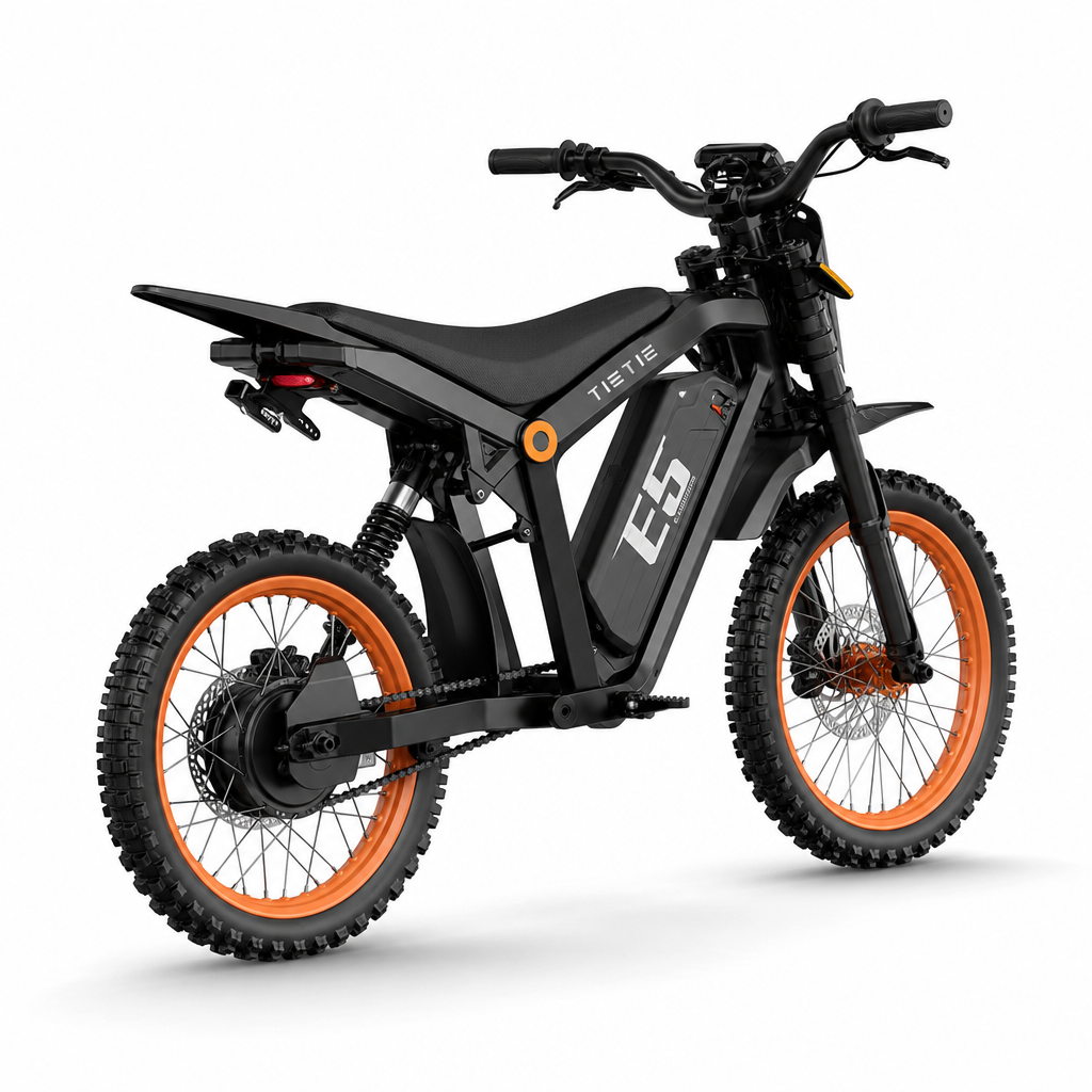 URLIFE E5 Black – Studio 45° Front