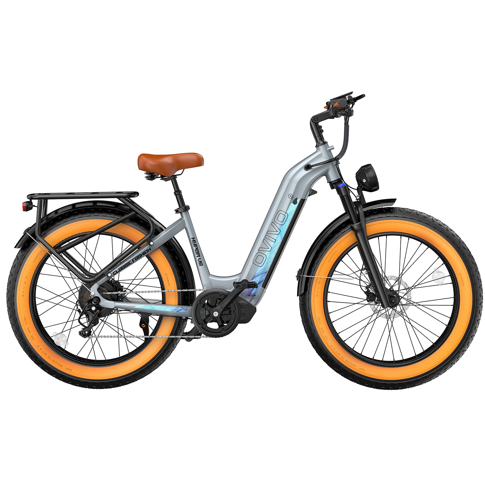 OVIVO Rower elektryczny OVIVO HYPER V6