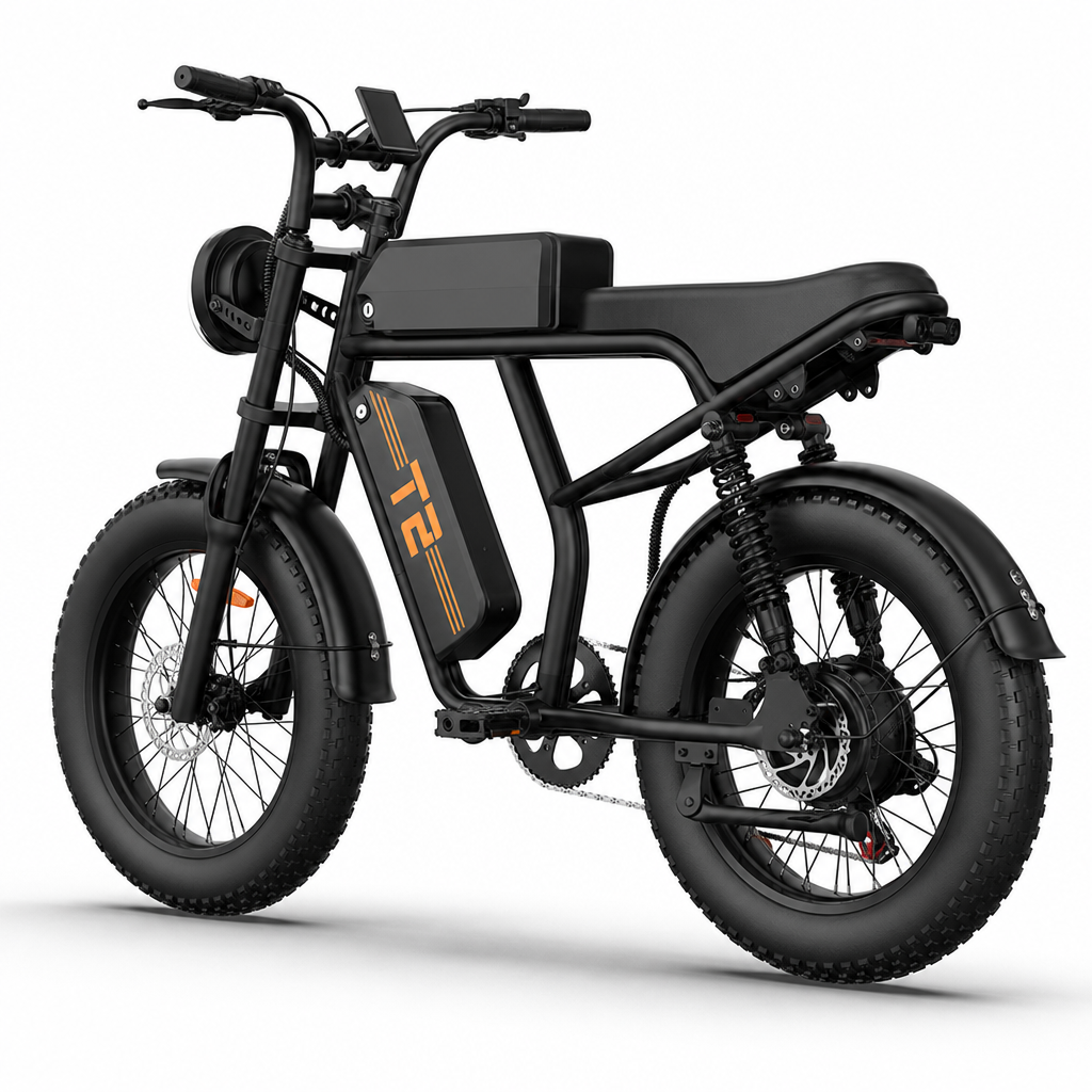 URLIFE T2 Black – Studio 45° Front