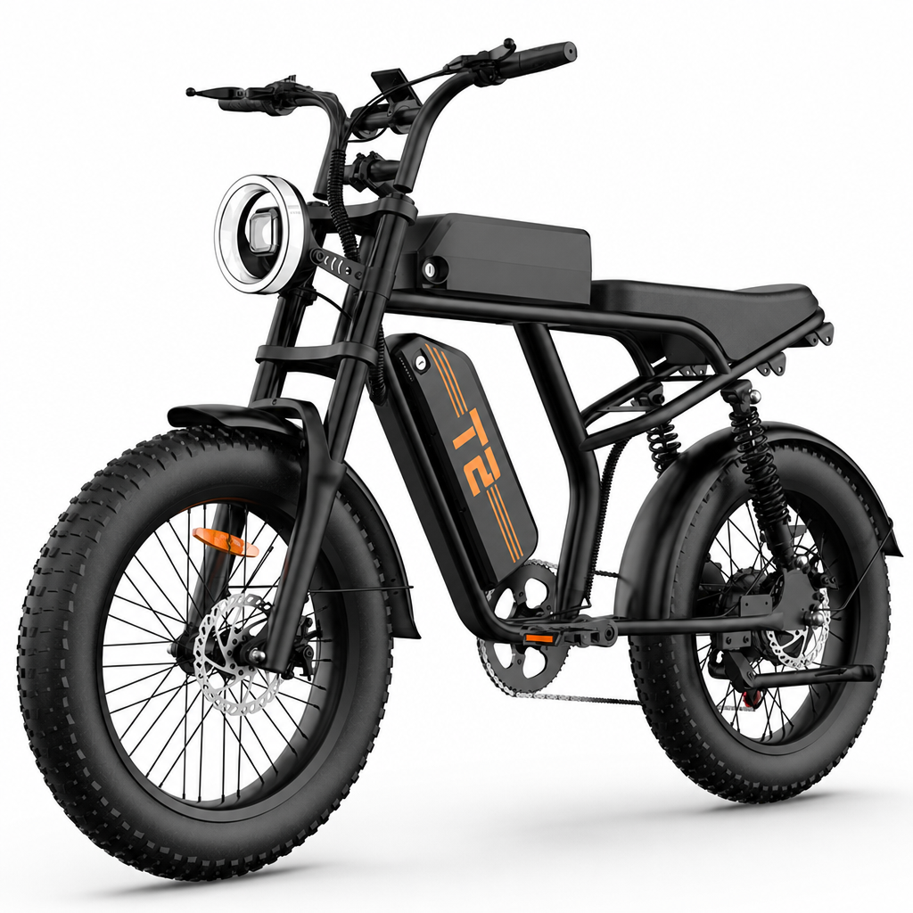 URLIFE T2 Black – Studio 45° Rear