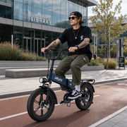 URLIFE T5 Midnight Blue – Studio View 2 45° Rear