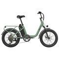 Baicycle CityONE – zielony e-bike, widok od frontu