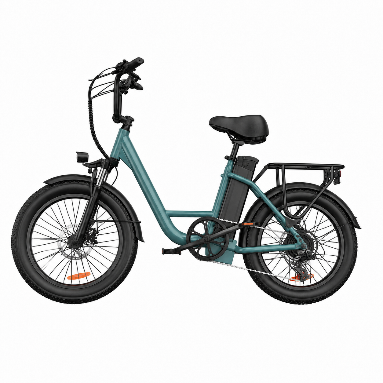 URLIFE E20 – 20×3.0 Fat-Tire Step-Through Commuter E-Bike
