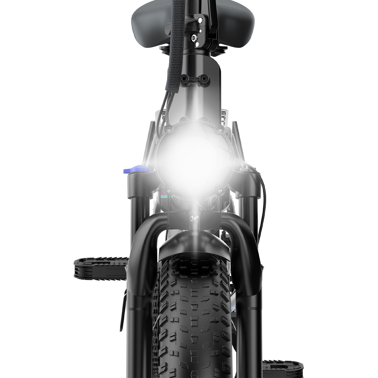 OVIVO HYPER V2 – przednie swiatlo LED, zblizenie