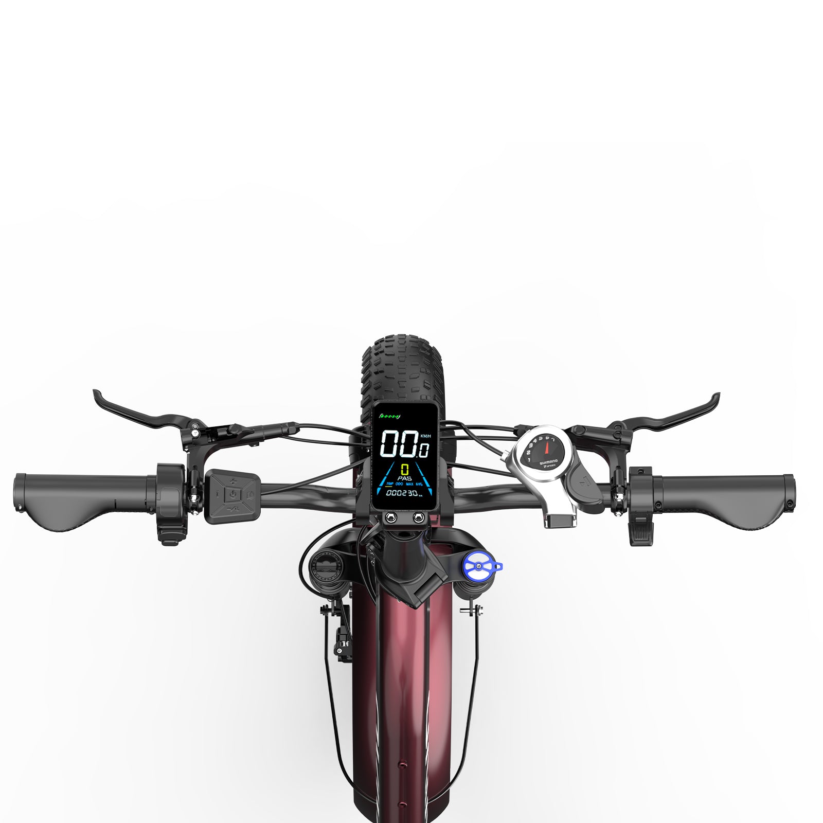 OVIVO NEO C2 – kierownica z wyswietlaczem i manetkami